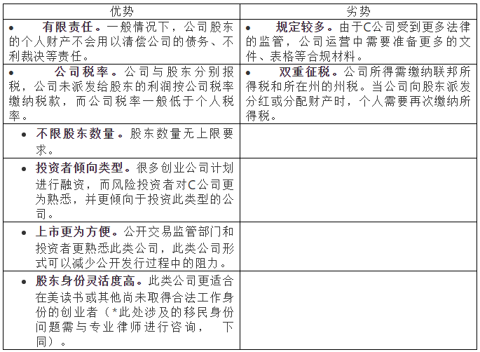 「國內(nèi)注冊美國公司」在國內(nèi)注冊美國公司類型選擇2